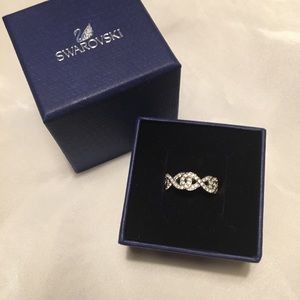 Swarovski Infinity Ring
